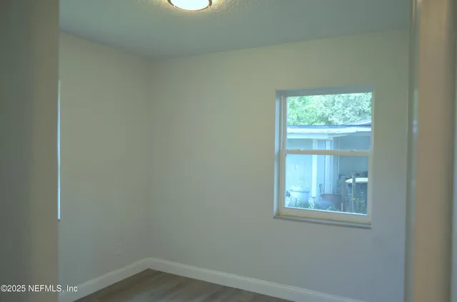 a small space with a window