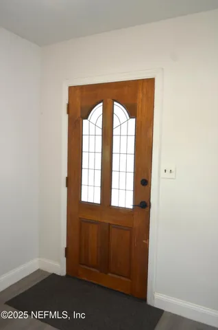 a view of an entryway