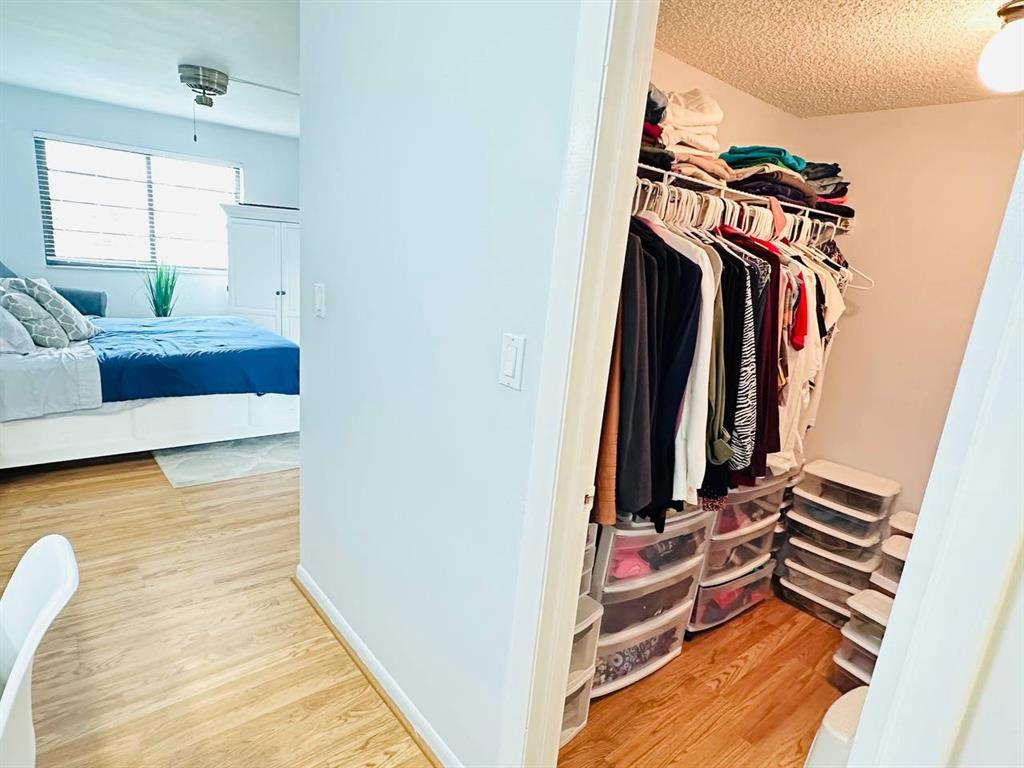 9300 Southwest 8th Street, Unit 214 Boca Raton, FL 33428 - Photo 14 of 32 a view of walk in closet with clothes and shoes