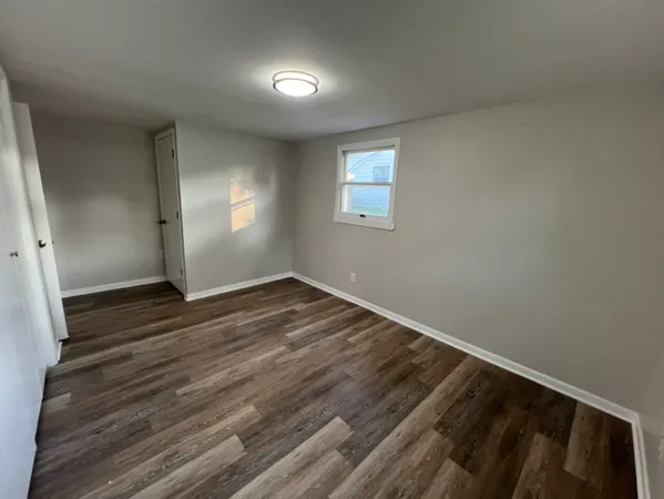 wooden floor in an empty room