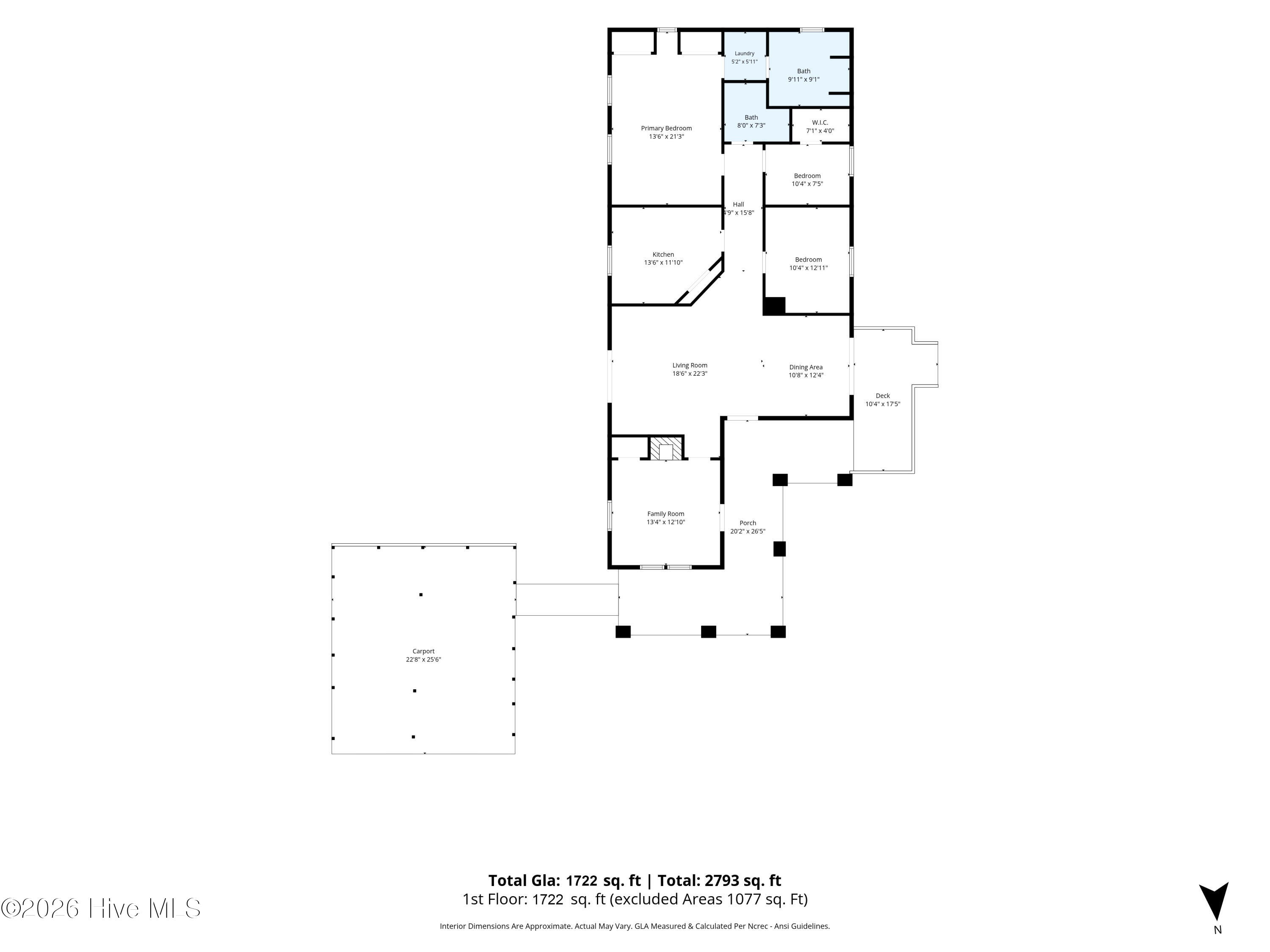 128 Minos Meares Road Tabor City, NC 28463 - Photo 2 of 48 all_floors_128_minos_meares_road_tabor_c