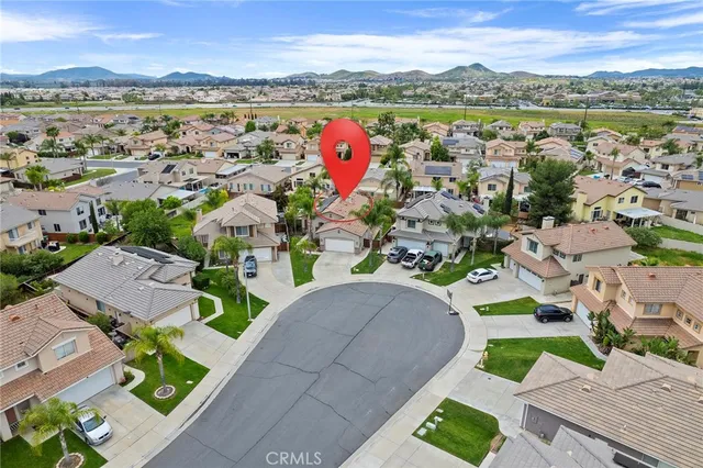 a view of city and mountain