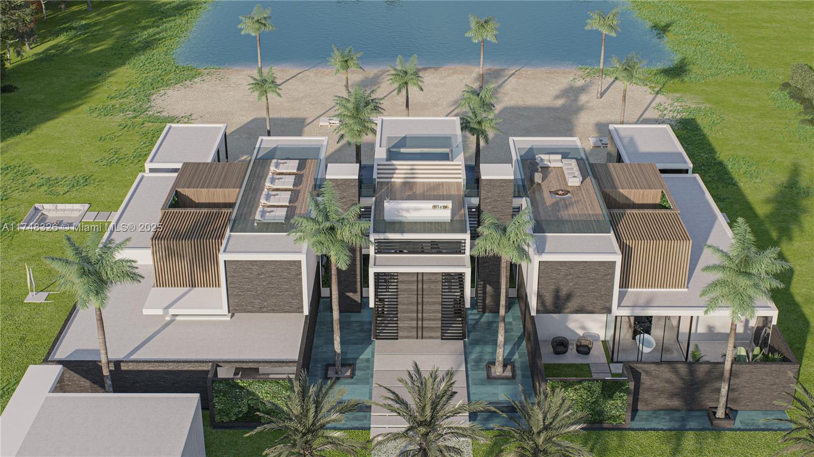 4730 Akai Drive Southwest Ranches, FL 33332 - Photo 12 of 14 an aerial view of multiple houses with outdoor space