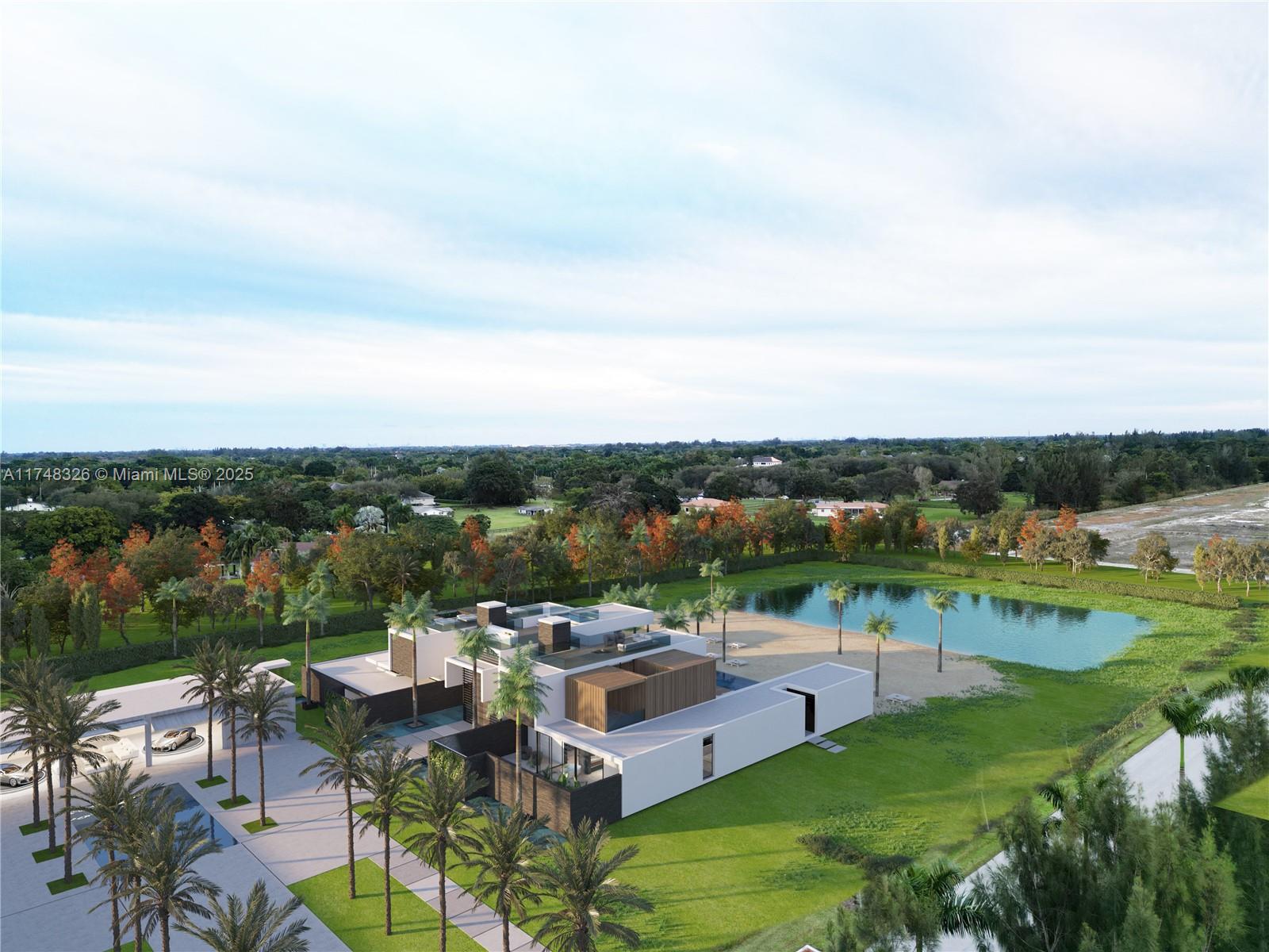 4730 Akai Drive Southwest Ranches, FL 33332 - Photo 14 of 14 an aerial view of a house with big yard