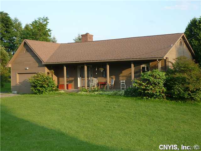 4588 Cook Road Otisco, NY 13084 - Photo 1 of 1 Exterior Front. Yes...it is winter but everyone wa