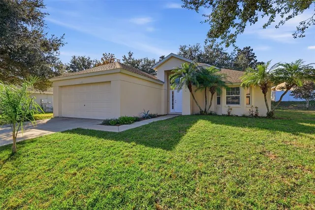 front view of house with a yard