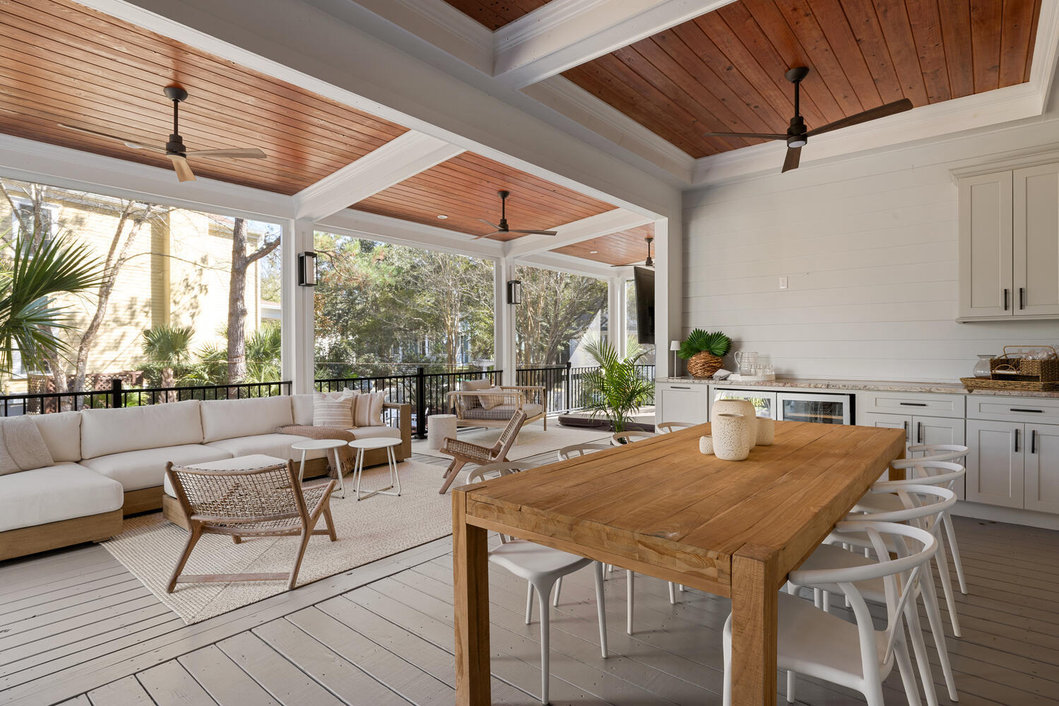 102 Bellinger Street Daniel Island, SC 29492 - Photo 16 of 60 2023 Custom Screened-In Porch