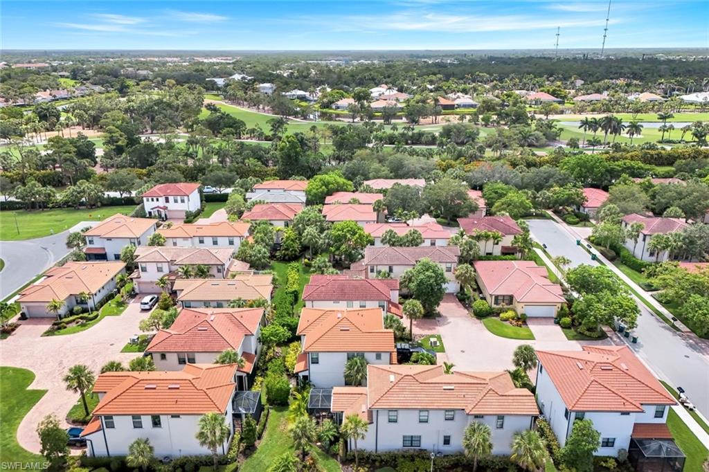 1141 Antaras Court North, Unit 25 Naples, FL 34113 - Photo 20 of 43 Aerial View