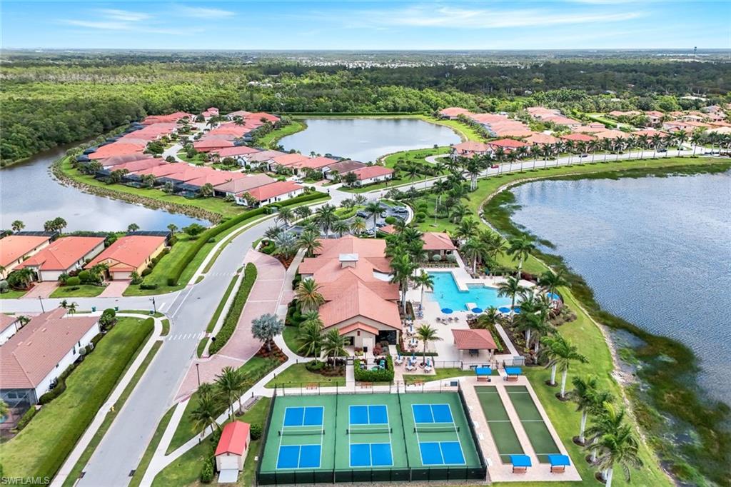 1141 Antaras Court North, Unit 25 Naples, FL 34113 - Photo 24 of 43 Aerial Community Center