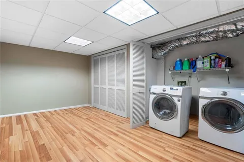 a front view of a building