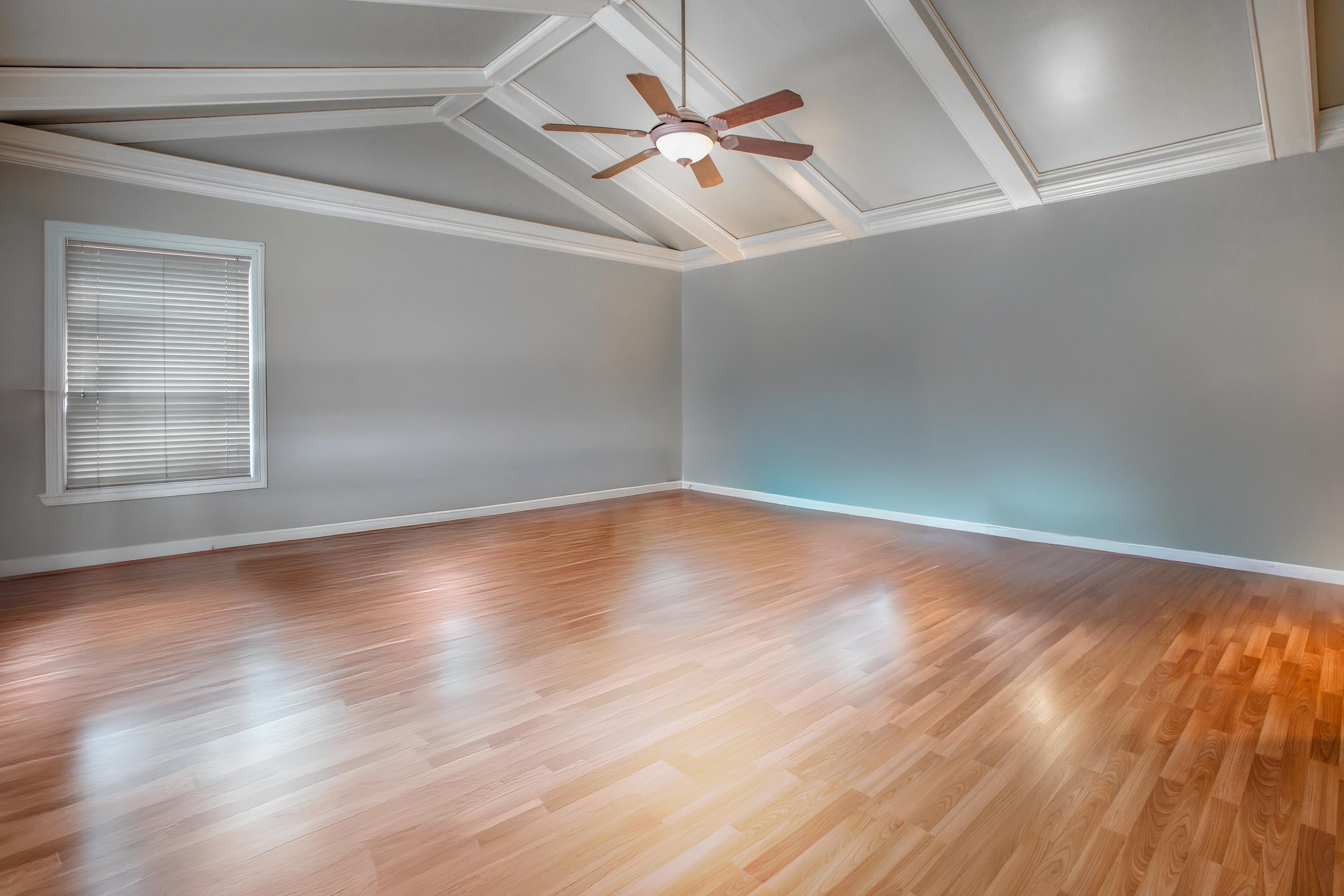5680 North Angela Road Memphis, TN 38120 - Photo 21 of 33 Unfurnished room featuring light wood-style floors and a ceiling fan
