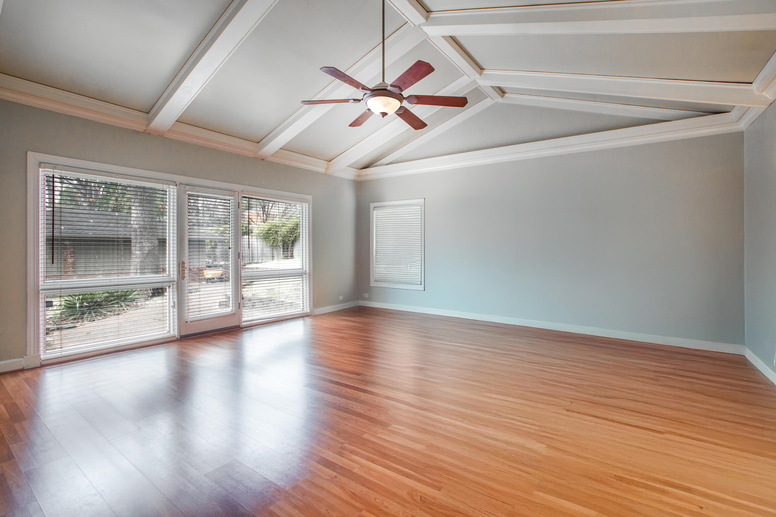 5680 North Angela Road Memphis, TN 38120 - Photo 5 of 33 Spare room featuring light wood finished floors and ceiling fan
