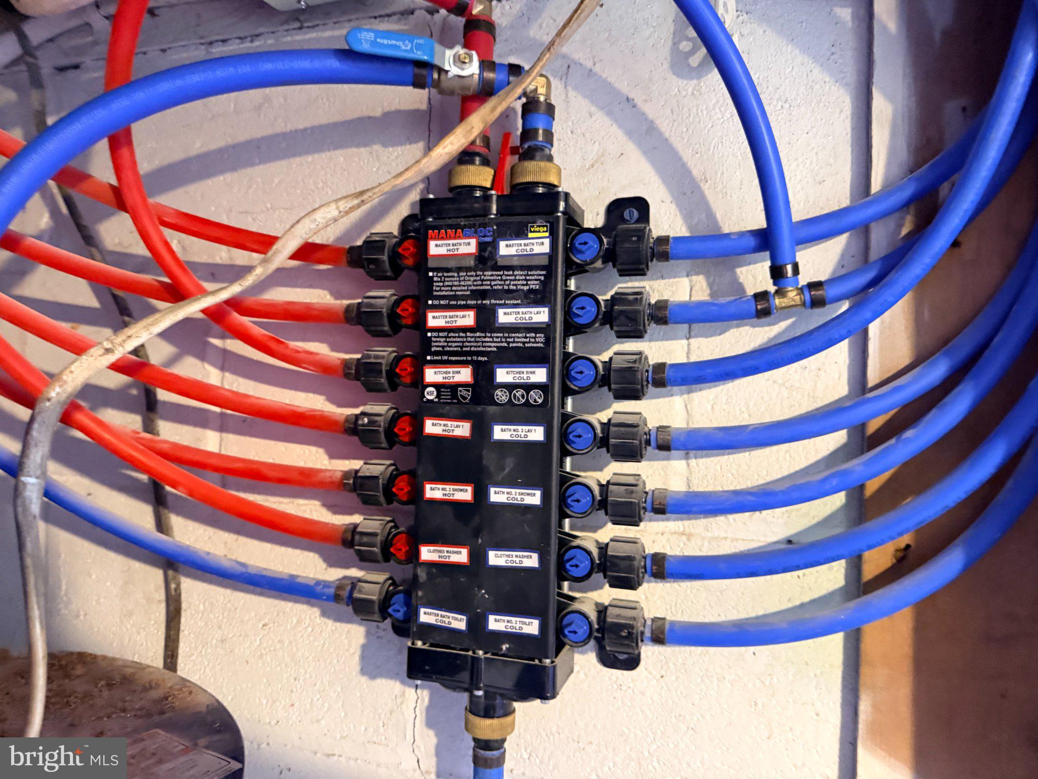 385 Herr Street Lock Haven, PA 17745 - Photo 22 of 25 Colorful plumbing connections in action.