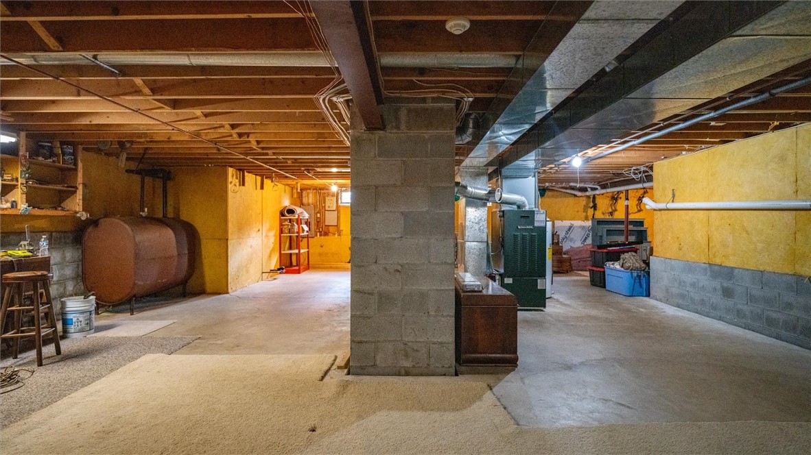 1172 West Bloomfield Road Mendon, NY 14472 - Photo 36 of 44 Full height walkout basement