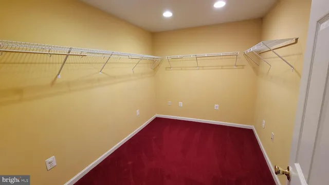 a view of a storage & utility room