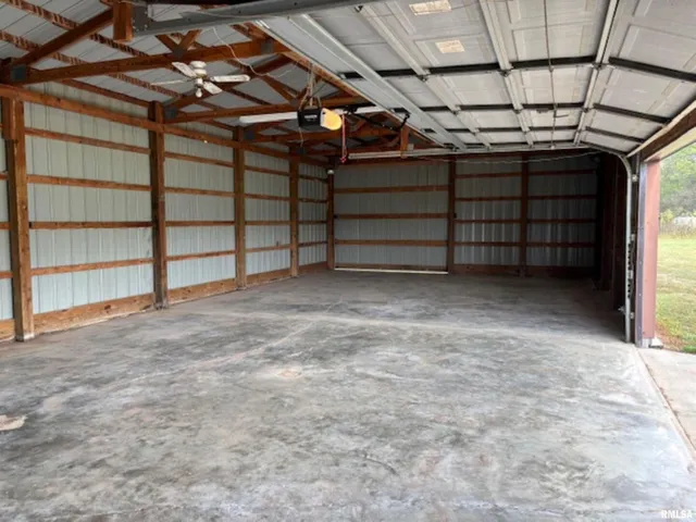 a view of a room with lots of storage