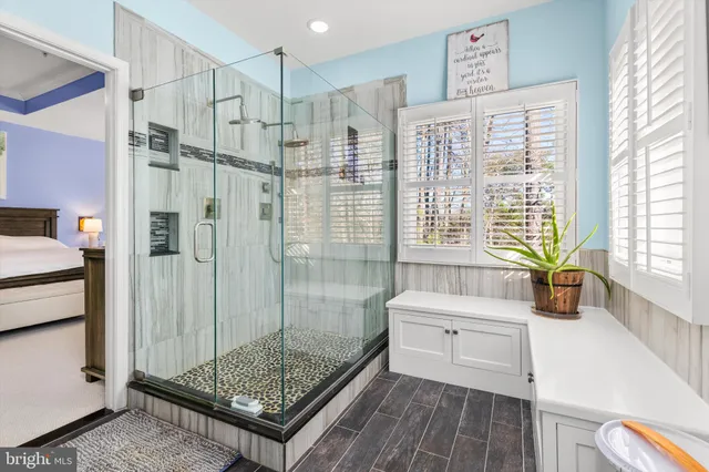 a view of a workspace with a window