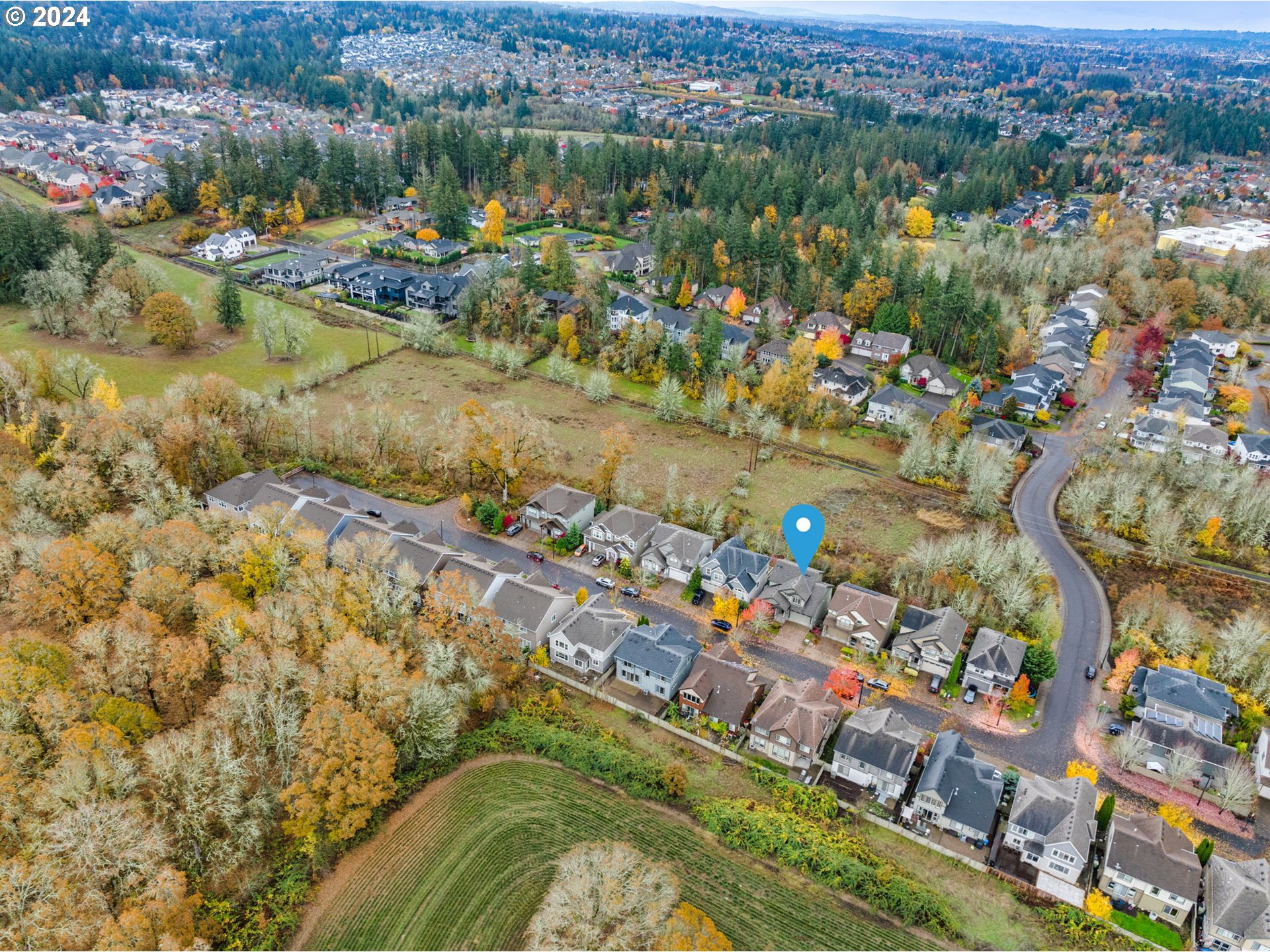 14034 Northwest Gargany Street Portland, OR 97229 - Photo 33 of 36 Drone View/UAV