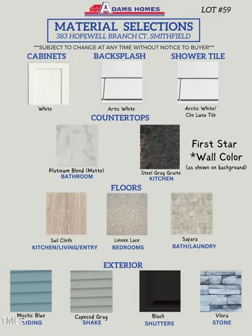 $350,300 | 383 Hopewell Br Court, Smithfield, NC 27577