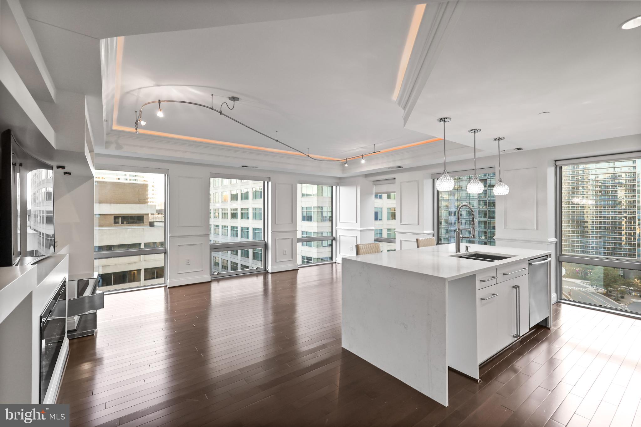 1111 19th Street North, Unit 1707 Arlington, VA 22209 - Photo 1 of 60 Living Room / Great Room with panoramic views.