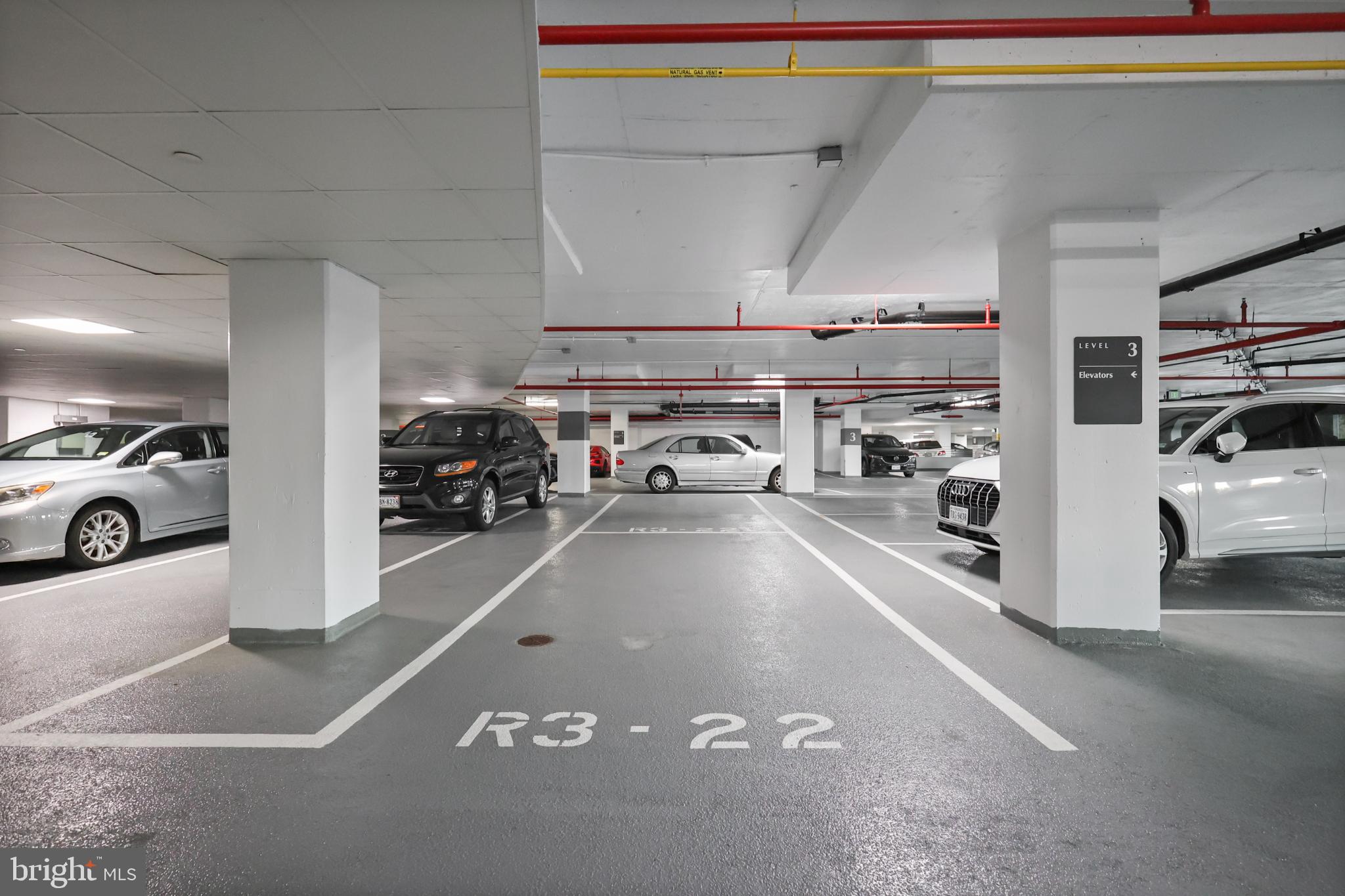 1111 19th Street North, Unit 1707 Arlington, VA 22209 - Photo 39 of 60 2 parking spaces R3 -22 and R3-22T