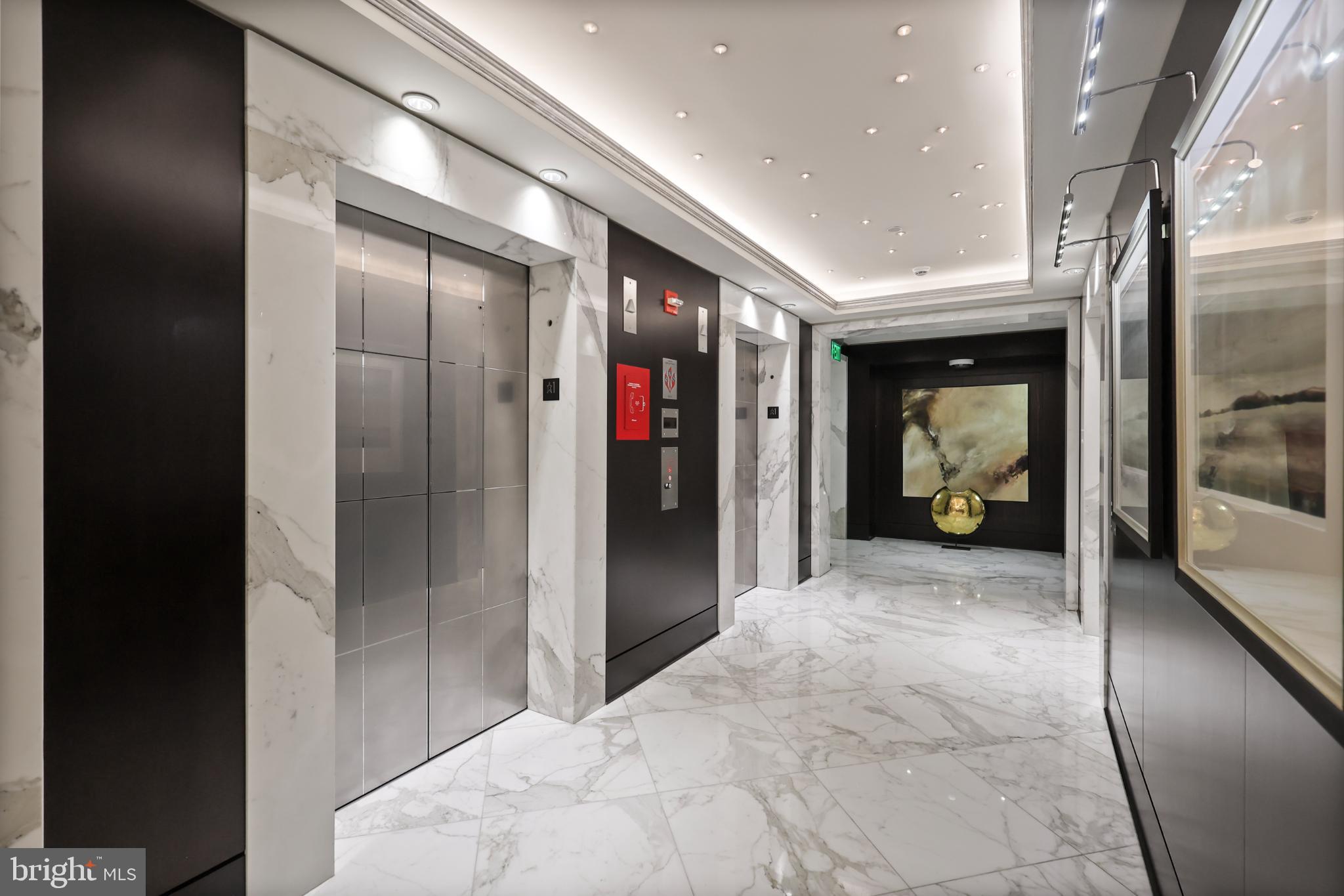 1111 19th Street North, Unit 1707 Arlington, VA 22209 - Photo 48 of 60 Entry elevators