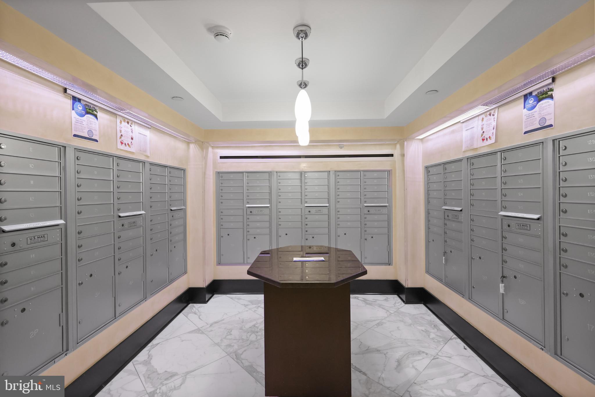 1111 19th Street North, Unit 1707 Arlington, VA 22209 - Photo 54 of 60 Mail room