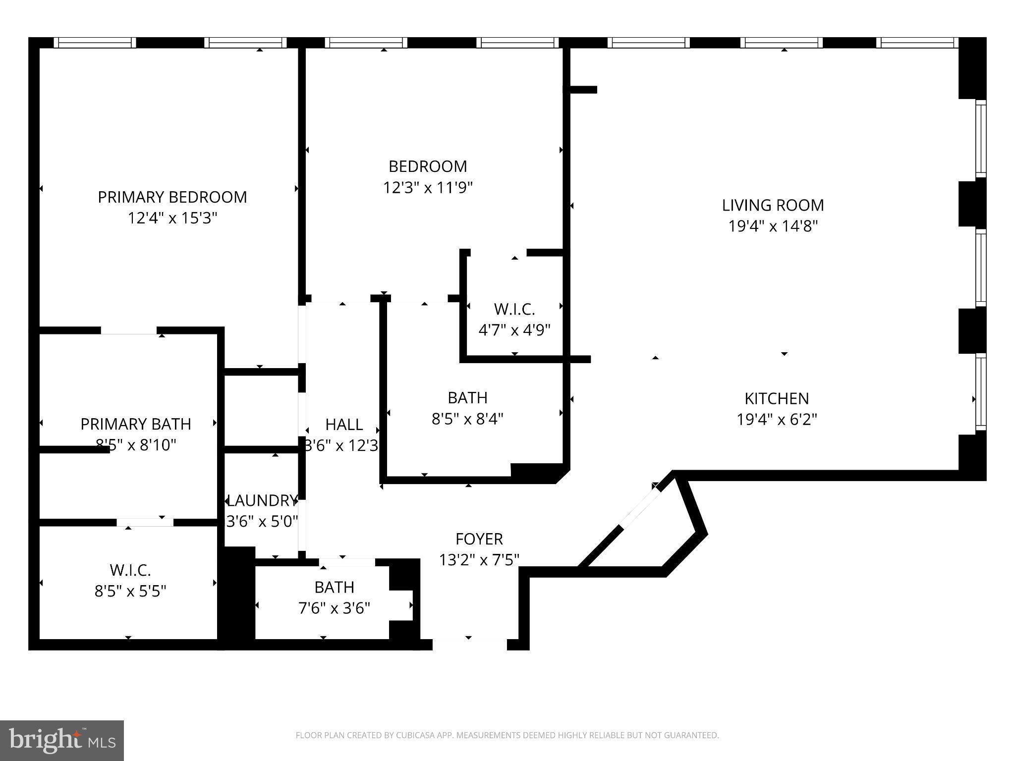 1111 19th Street North, Unit 1707 Arlington, VA 22209 - Photo 60 of 60 Spacious floor plan with versatile layout.