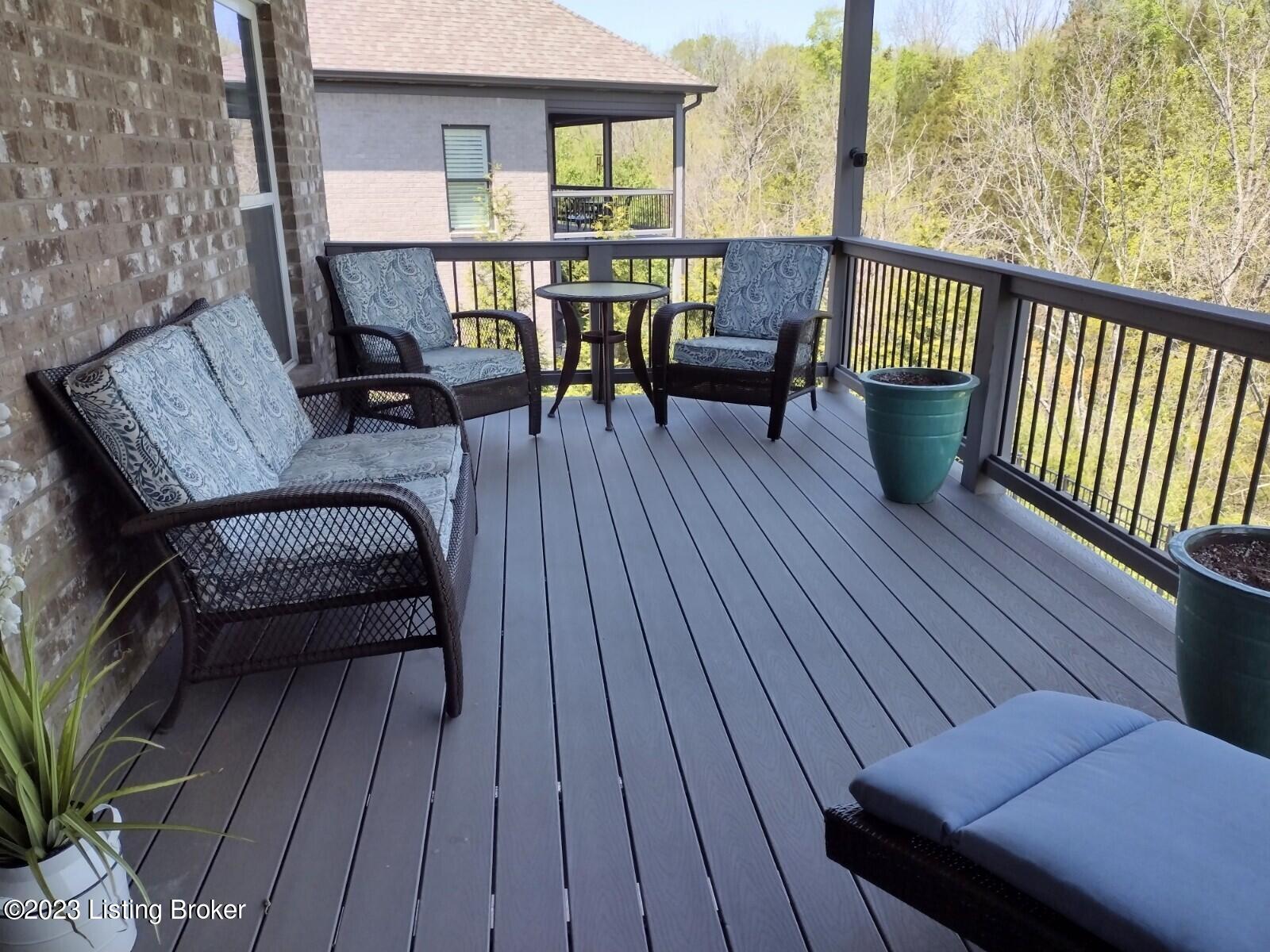 225 Maple Valley Road Louisville, KY 40245 - Photo 57 of 69 covered deck, looking left