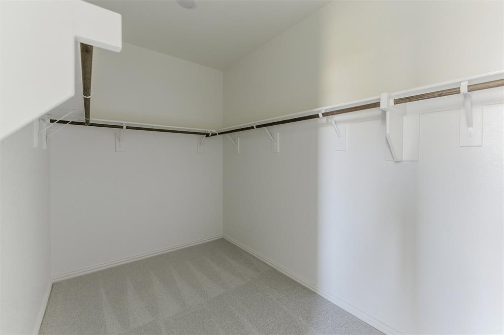 1221 Sabine River Lane Springtown, TX 76082 - Photo 18 of 25 Walk in closet featuring light colored carpet