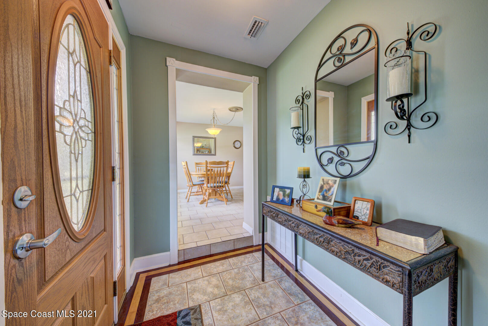 1211 Princeton Road Cocoa, FL 32922 - Photo 3 of 43 foyer with tile floor