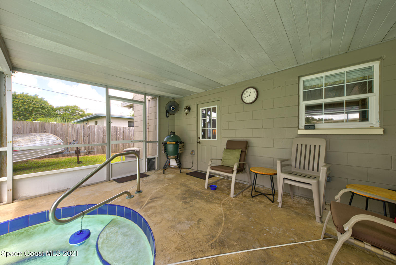 1211 Princeton Road Cocoa, FL 32922 - Photo 25 of 43 covered pool patio