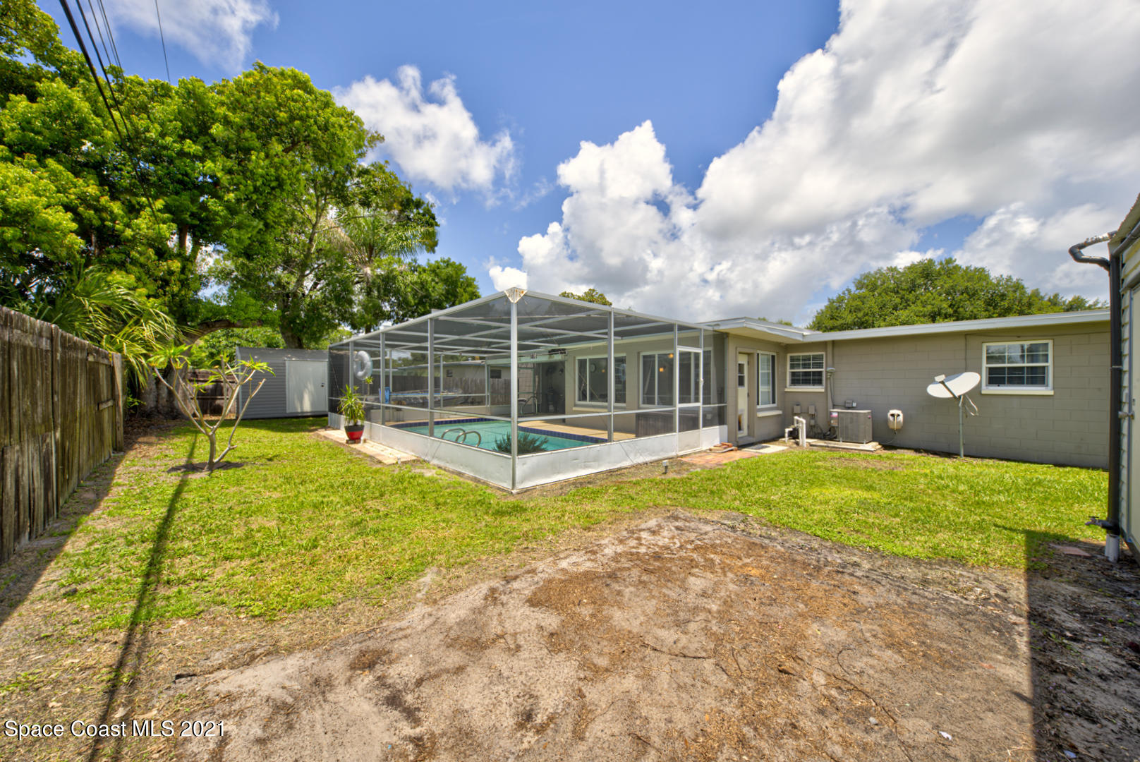 1211 Princeton Road Cocoa, FL 32922 - Photo 26 of 43 back of house right - Copy