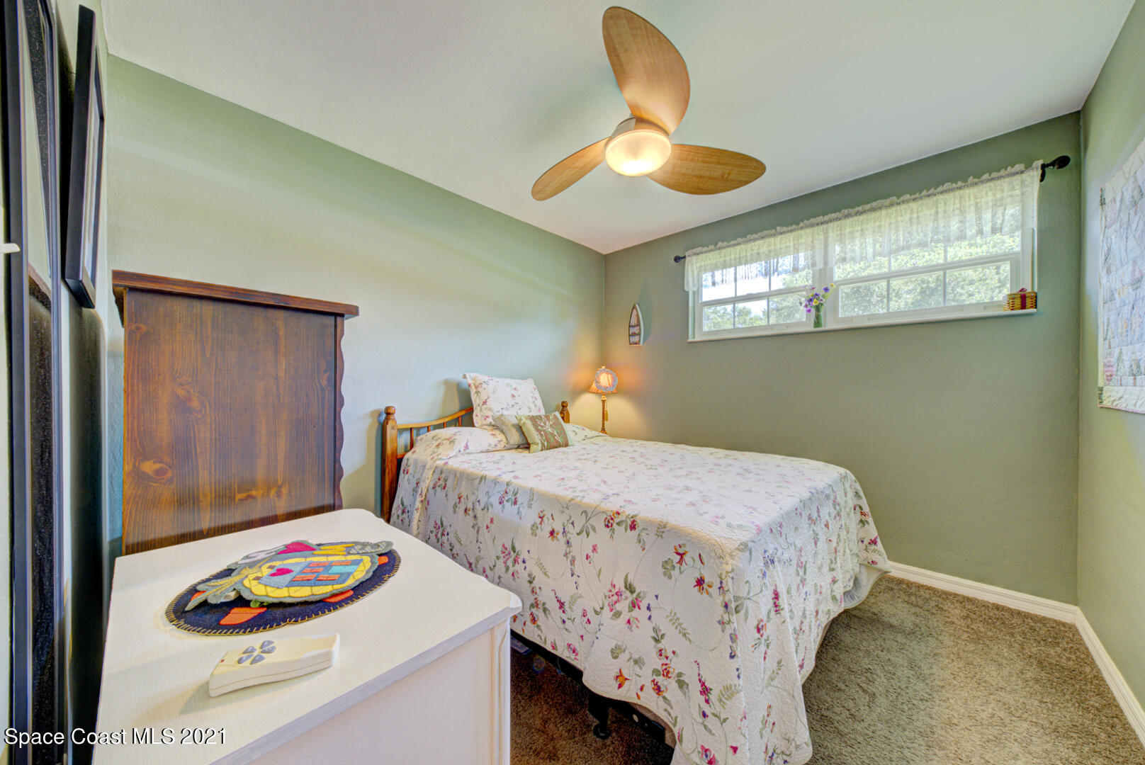 1211 Princeton Road Cocoa, FL 32922 - Photo 31 of 43 bedroom 2 view from door