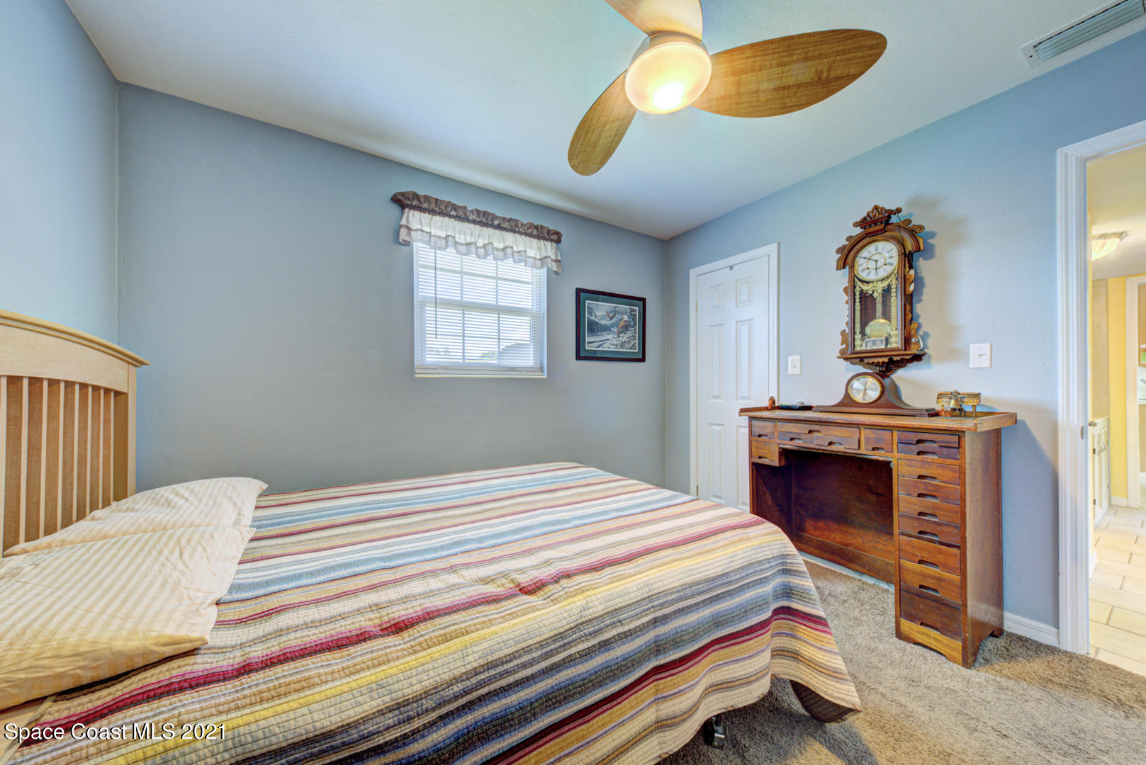 1211 Princeton Road Cocoa, FL 32922 - Photo 35 of 43 bedroom 3 with fan