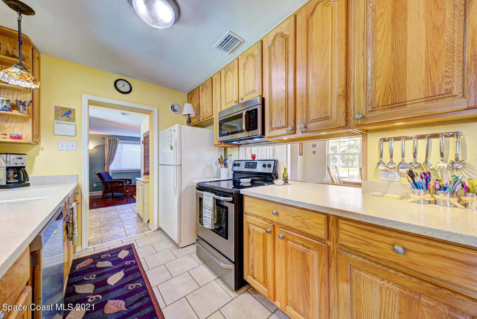1211 Princeton Road Cocoa, FL 32922 - Photo 10 of 43 kitchen with tile floor