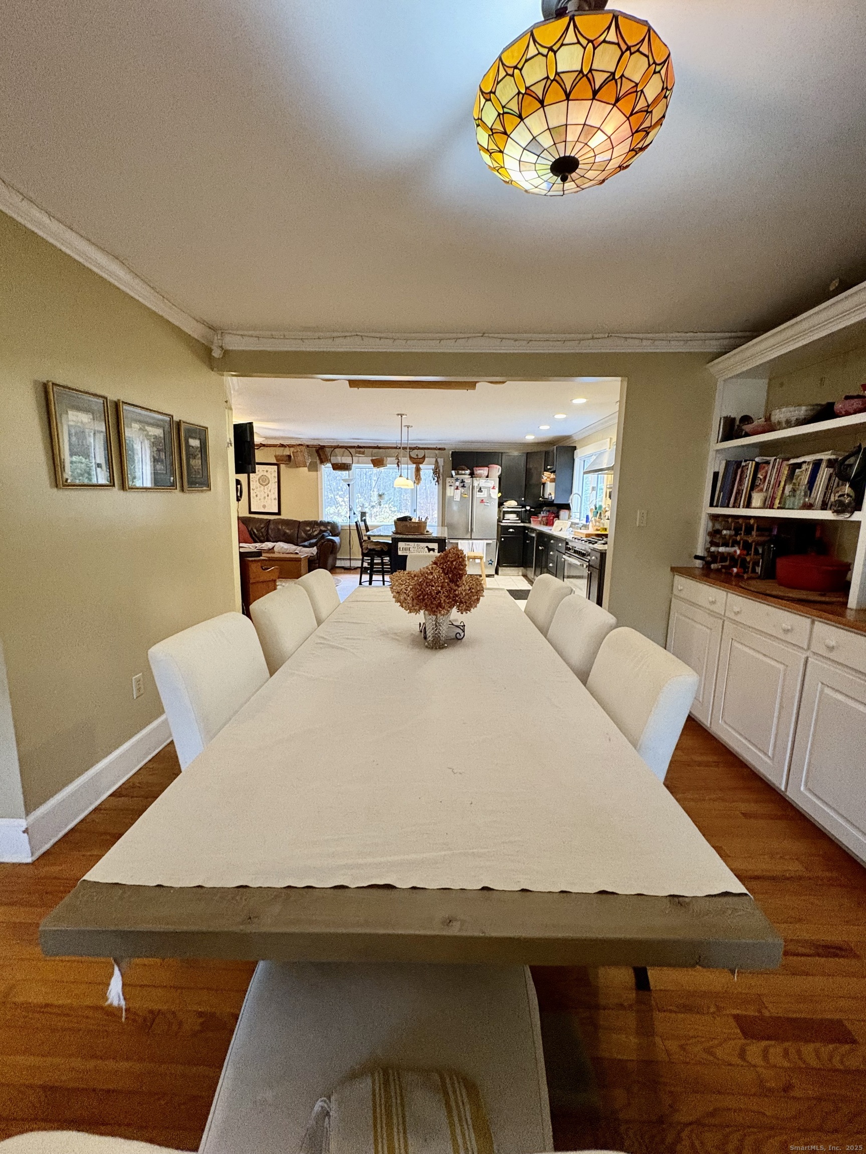208 Old Forge Road Hartland, CT 06065 - Photo 7 of 36 a living room with furniture and a flat screen tv