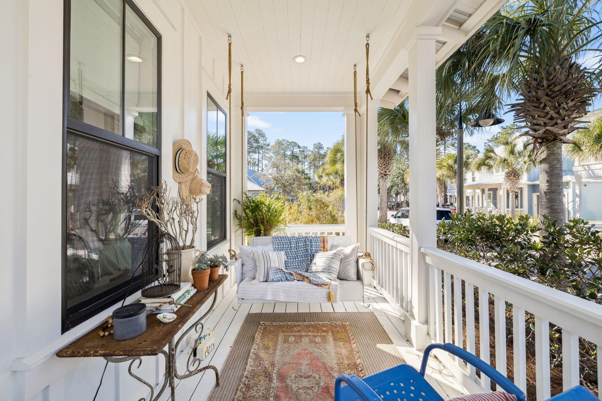 93 Eastern Lake Court Santa Rosa Beach, FL 32459 - Photo 22 of 56 a living room with large windows and furniture
