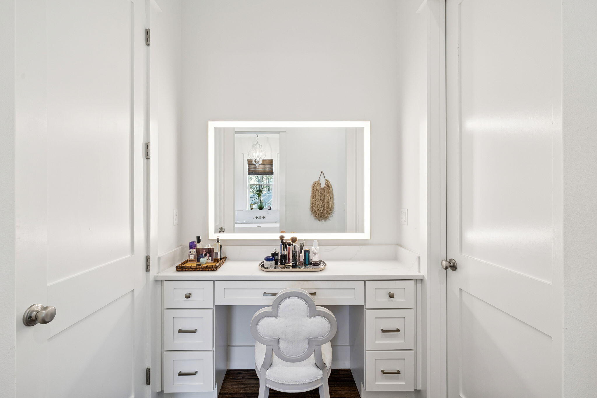 93 Eastern Lake Court Santa Rosa Beach, FL 32459 - Photo 47 of 56 a bathroom with a sink and a mirror