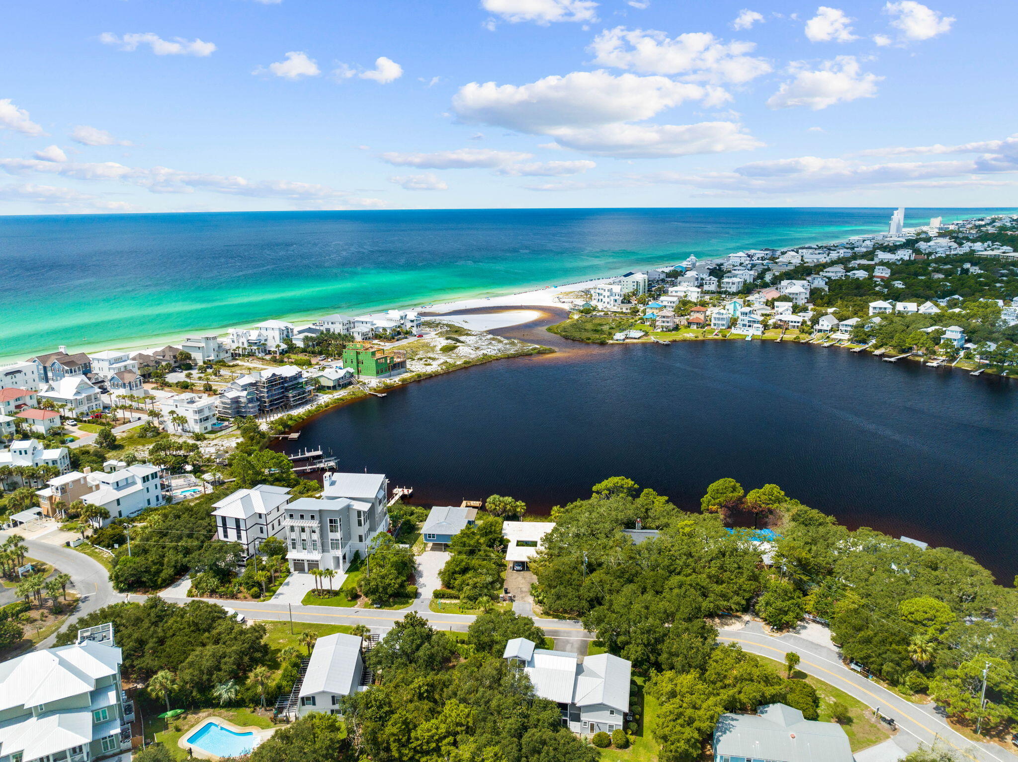 93 Eastern Lake Court Santa Rosa Beach, FL 32459 - Photo 54 of 56 a view of a lake