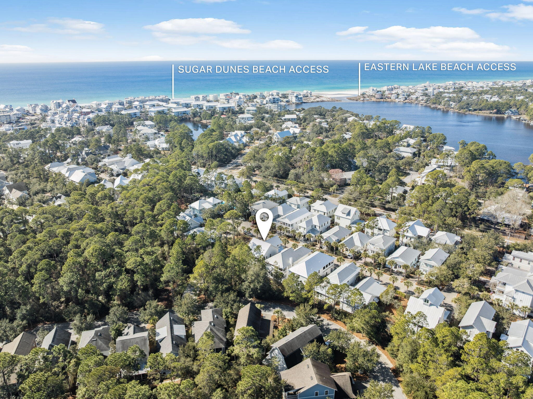 93 Eastern Lake Court Santa Rosa Beach, FL 32459 - Photo 8 of 56 an aerial view of a city