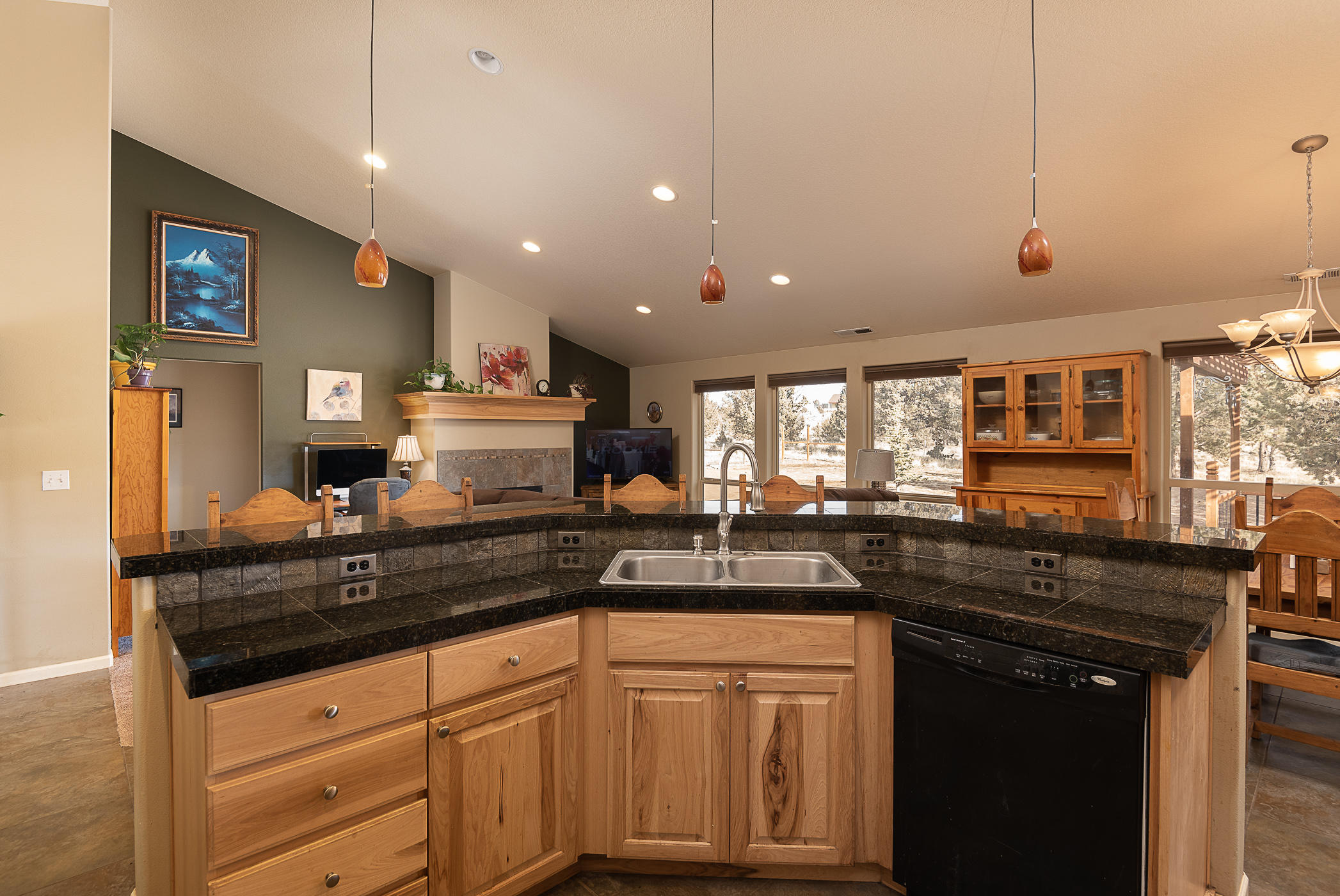 13409 Southwest Chipmunk Road Terrebonne, OR 97760 - Photo 14 of 27 14 Kitchen to living