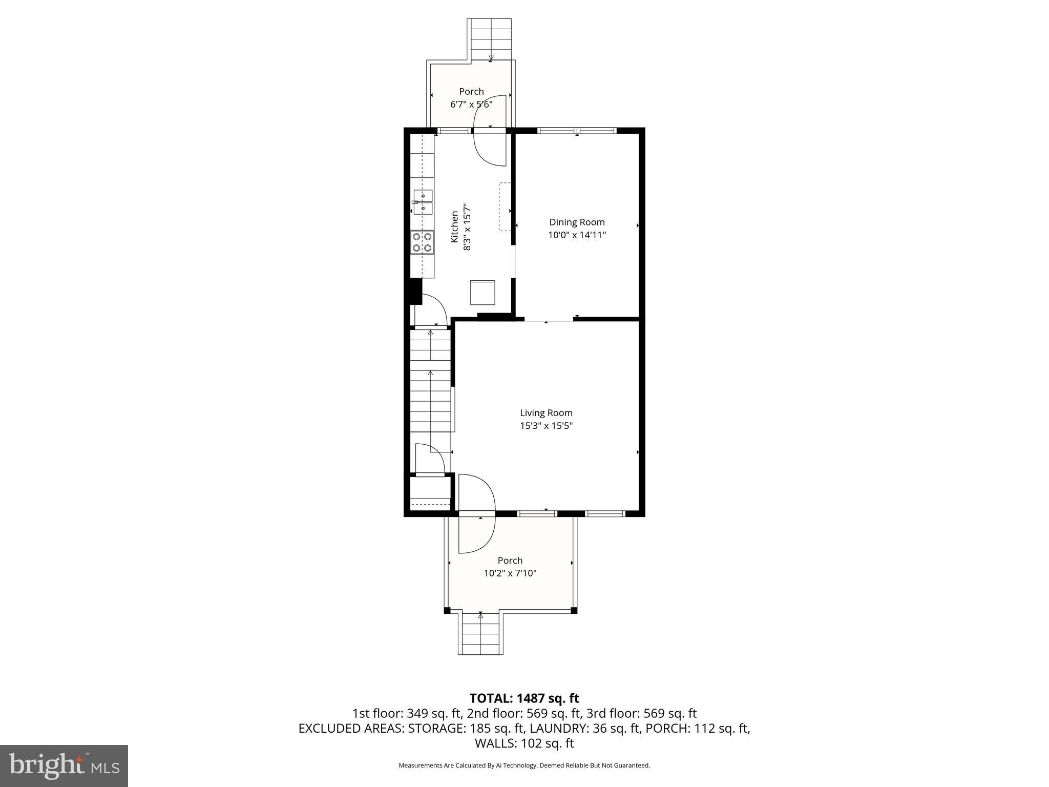 1027 Evesham Avenue Baltimore, MD 21212 - Photo 36 of 39 a picture of a floor plan
