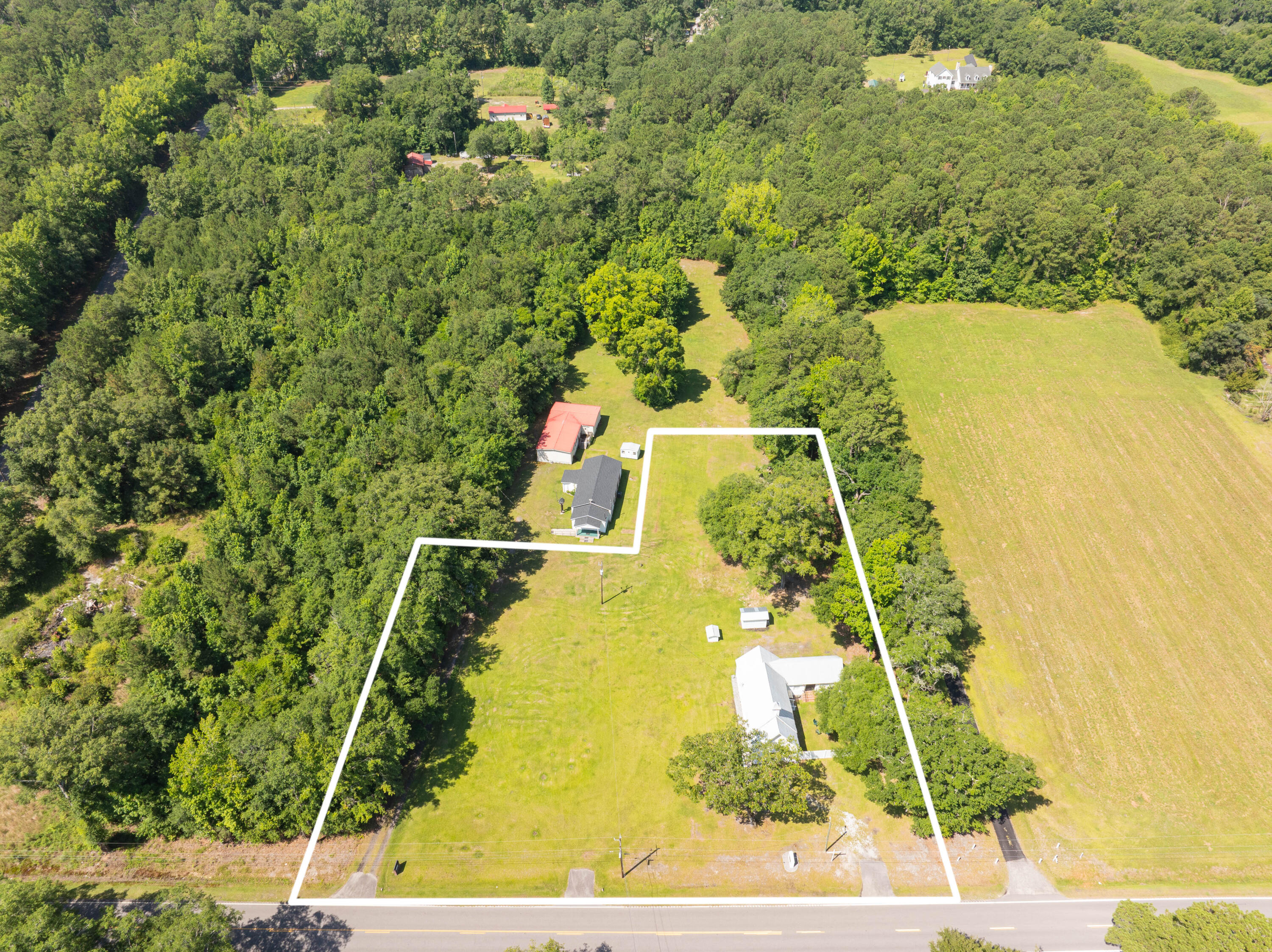 1177 Salkehatchie Road Yemassee, SC 29945 - Photo 3 of 53 1177 Old Salkehatchie Drone-2