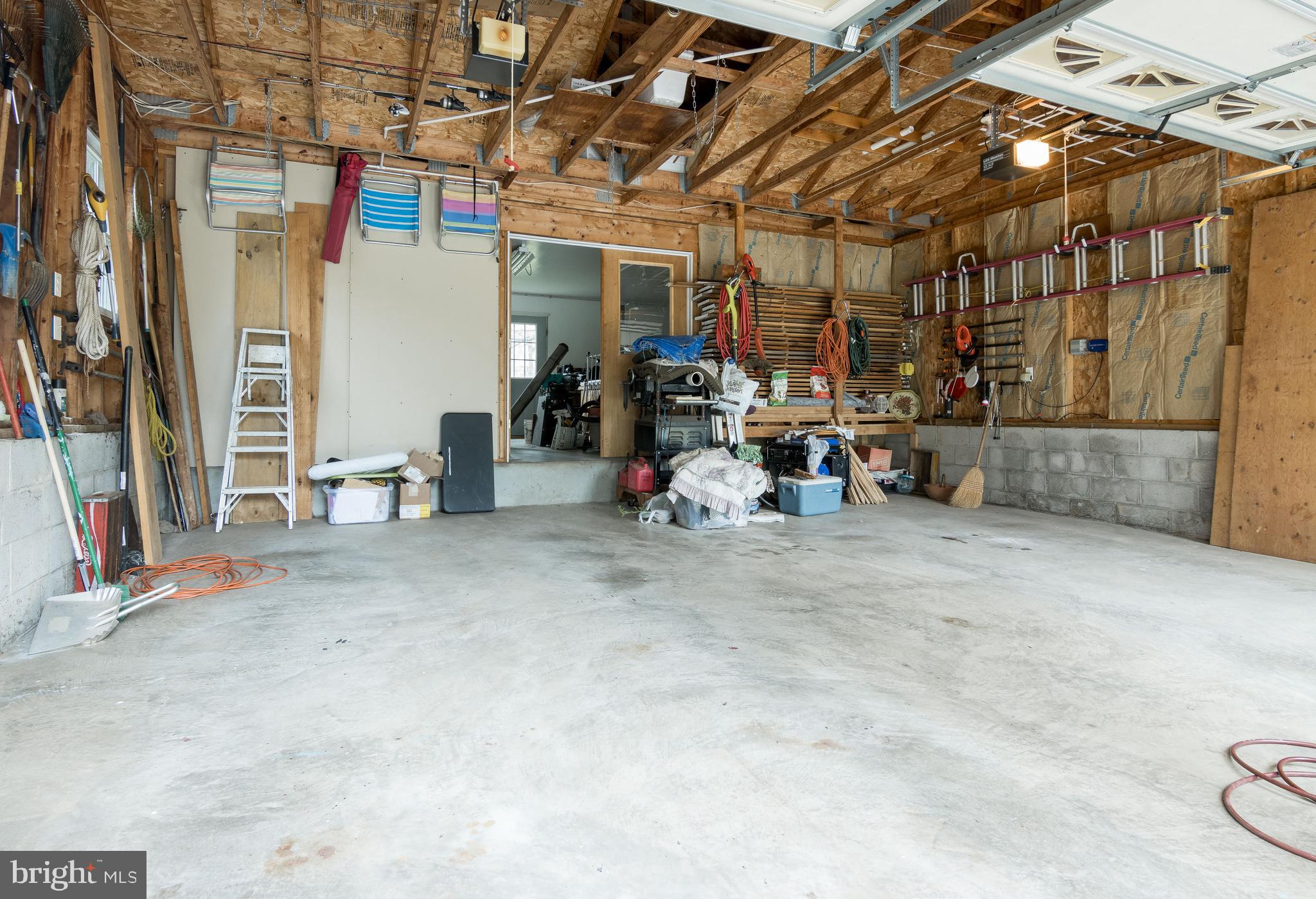 3418 Warehime Road Manchester, MD 21102 - Photo 32 of 43 Garage has attic space for more storage