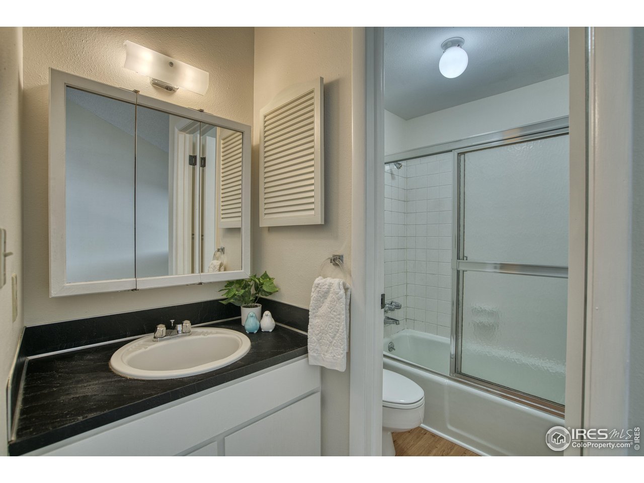 1925 28th Avenue, Unit 30 Greeley, CO 80634 - Photo 28 of 34 a bathroom with a sink and a mirror