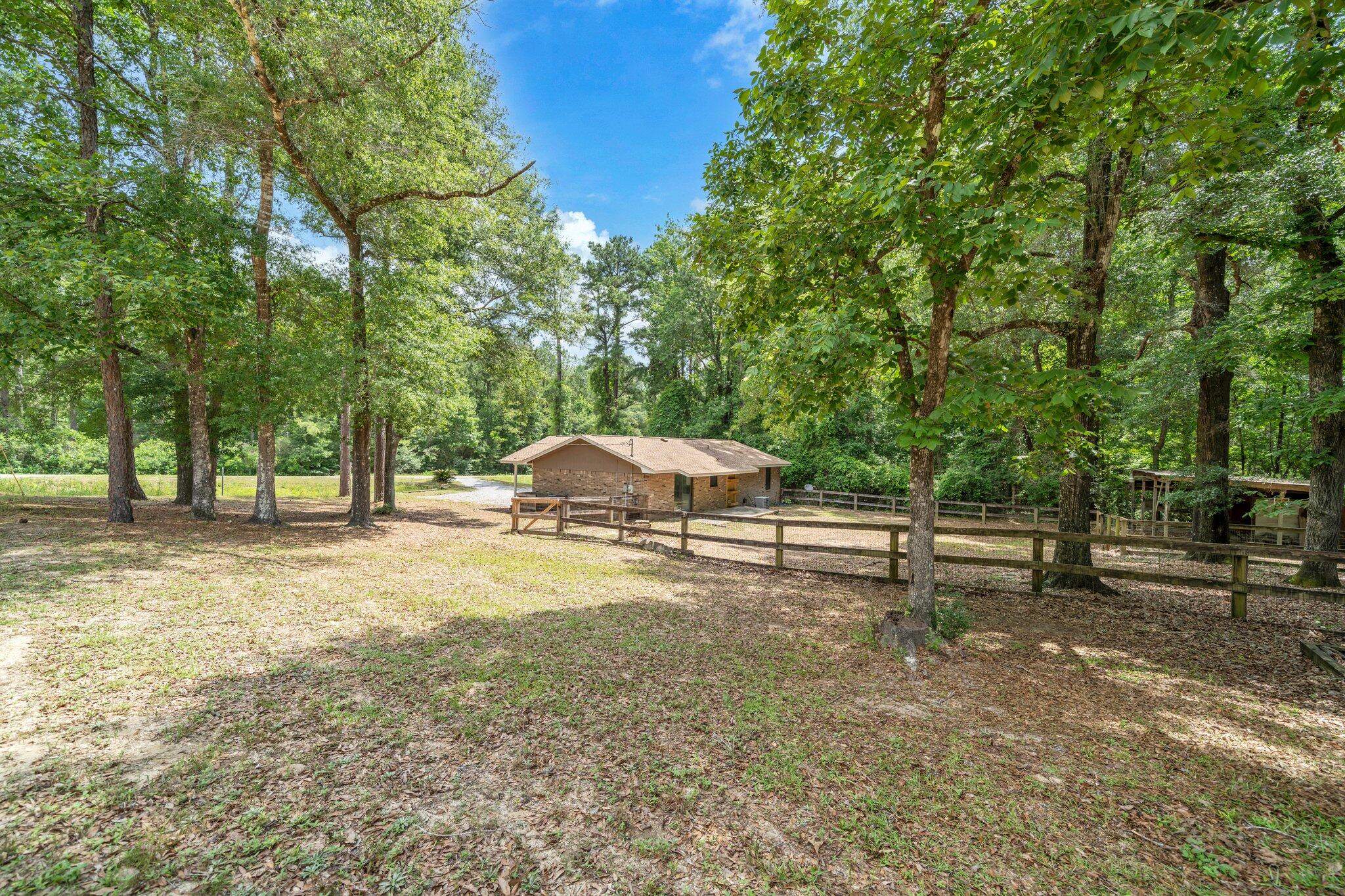 5241 Bob Sikes Road DeFuniak Springs, FL 32435 - Photo 35 of 35 a view of a backyard with large trees