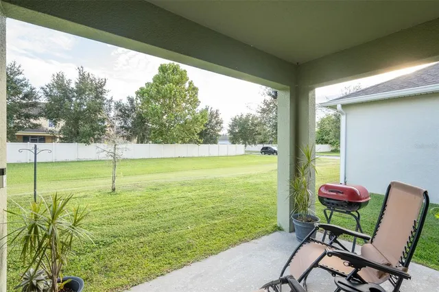 a view of a room with garden