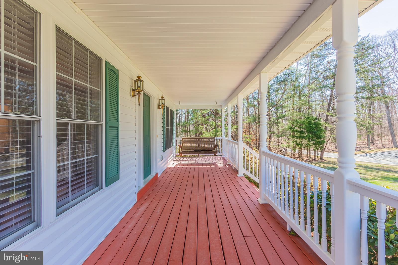 1544 Truslow Road Fredericksburg, VA 22406 - Photo 5 of 60 Front porch with vinyl railings and posts!