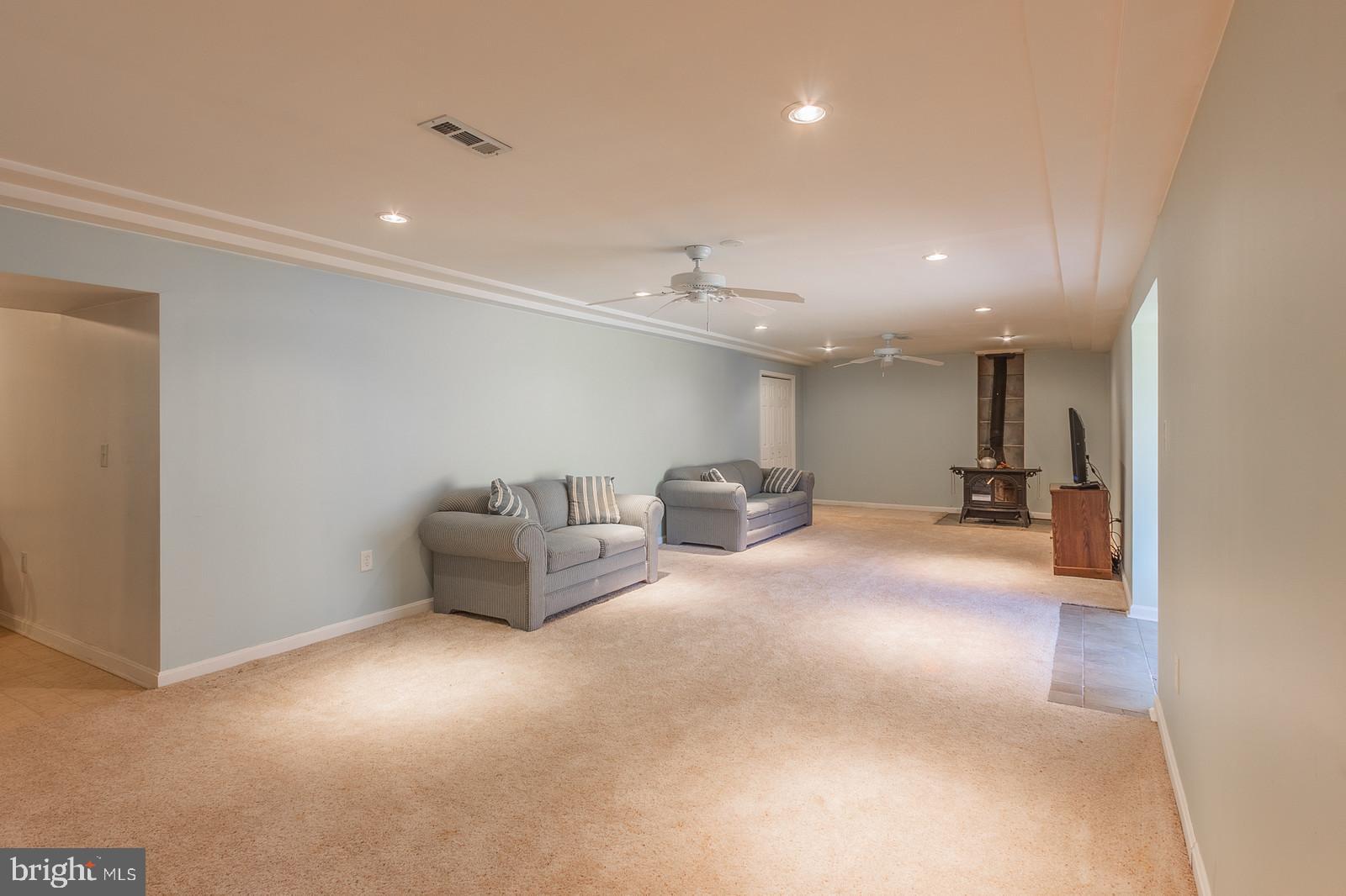 1544 Truslow Road Fredericksburg, VA 22406 - Photo 41 of 60 Basement Family Room with walk out